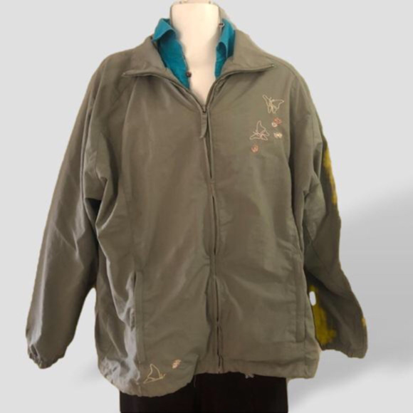 NORTHERN Reflection Vintage Forest Green Coat - Picture 2 of 14